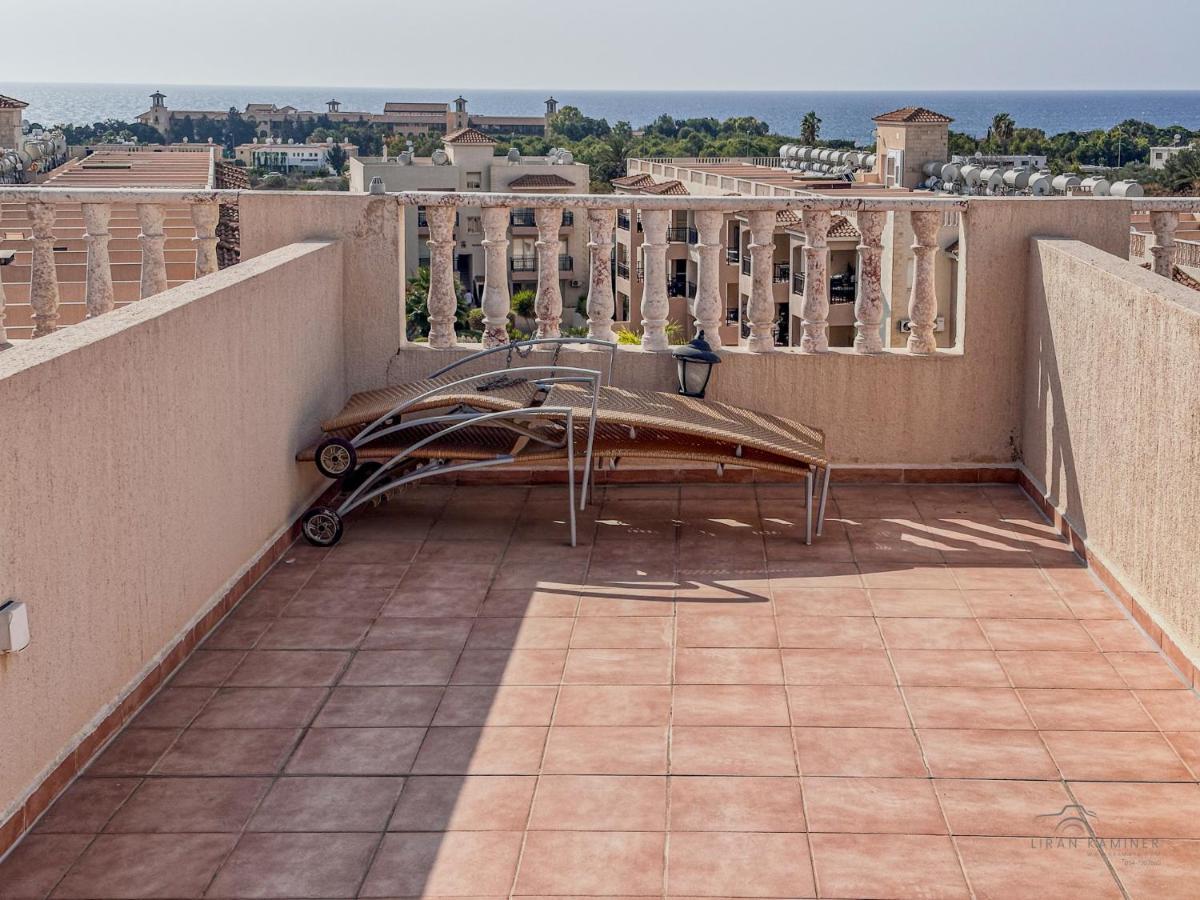 Royal Seacrest Crown-Jewel, 2B, Pools, Sea, Center Leilighet Paphos Eksteriør bilde
